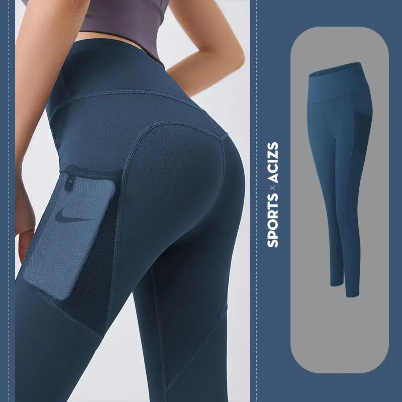 Yoga Pants Women With Pocket Leggings Sport Girl Gym Leggings Women 