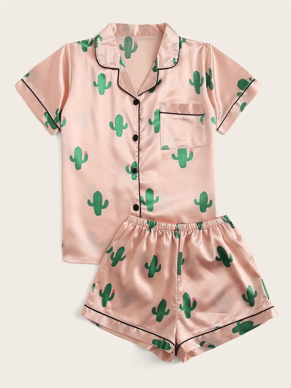 Household Clothing Pajama Set For Women 