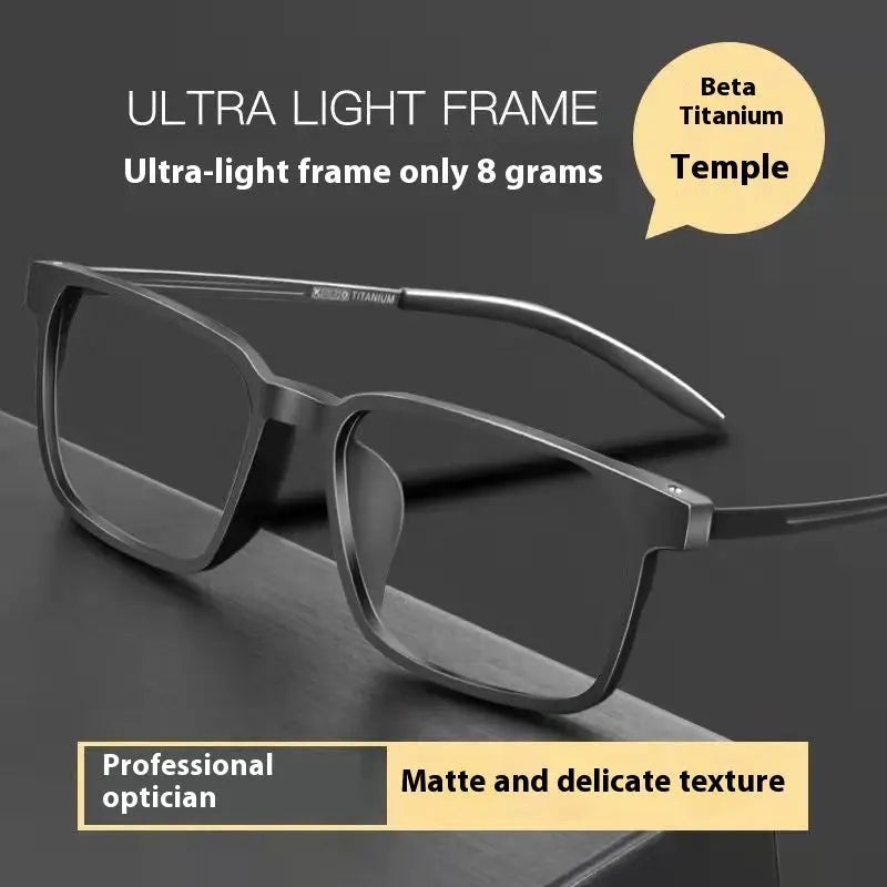 High-grade Pure Titanium TR Material Reading Glasses For Men 
