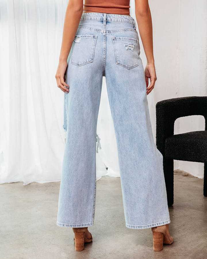 Ripped Slimming Jeans For Women 