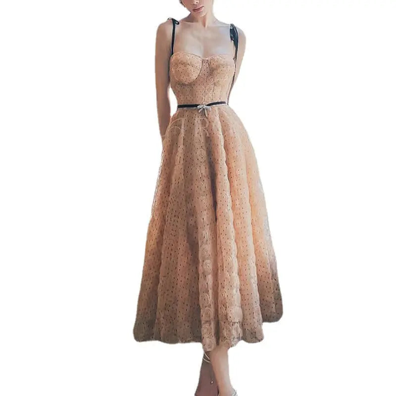Tall And Slim Drawstring Dress 