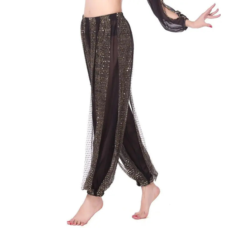 Indian Dance Sequined Bloomers For Women 