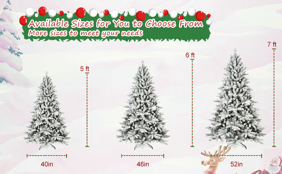 PVC Flocking Artificial Christmas Tree