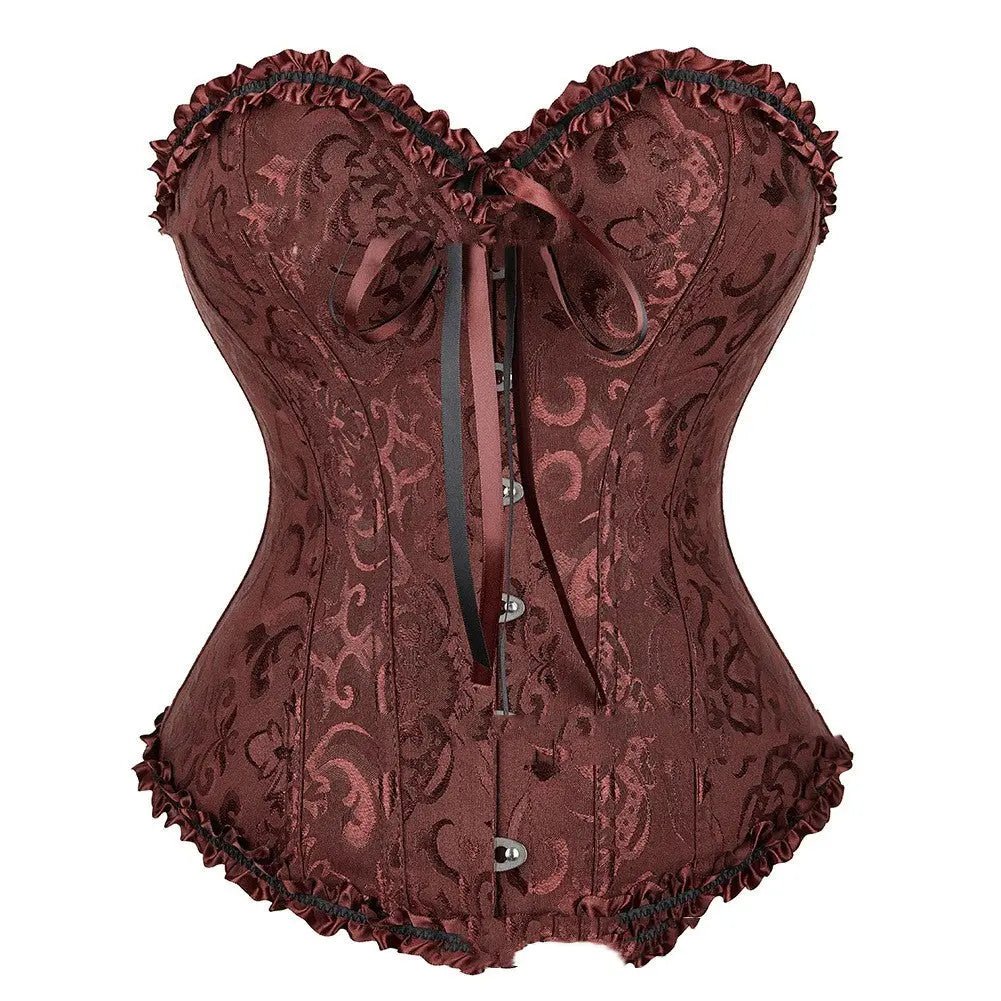 Jacquard Corset Mini Dress | Sexy Strapless Party Dress for Women 