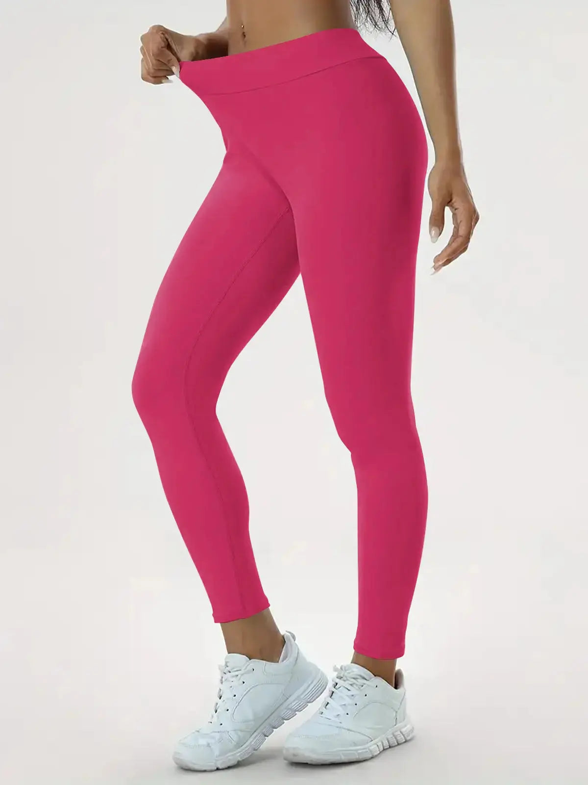 Women's Yoga Pants High Waist Lift High Elastic Tight Fitness Trousers 
