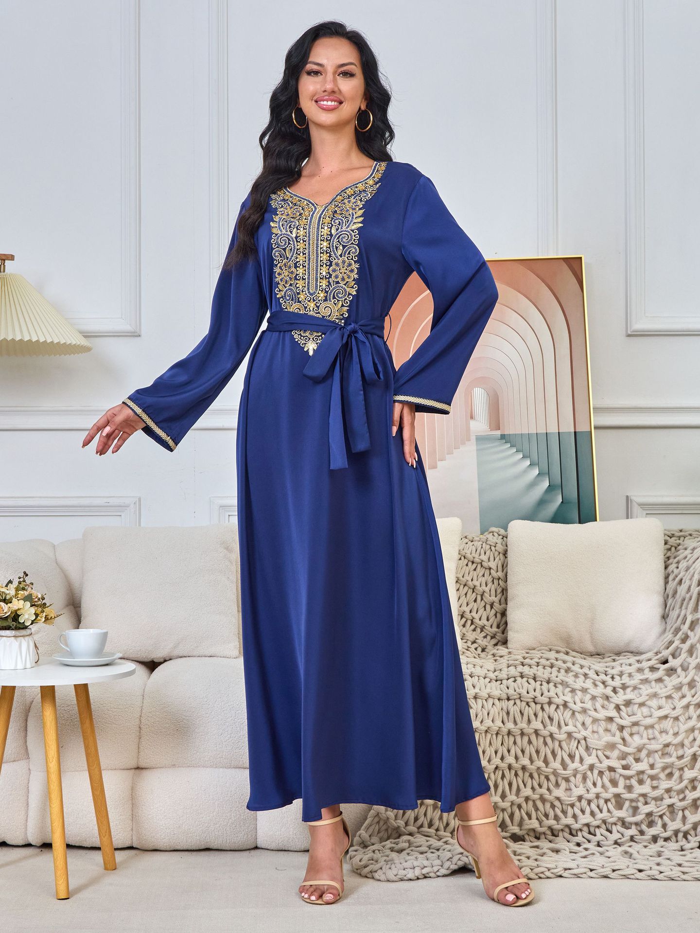 Dubai Abaya Gown Dress With Printed Hot-stone And Embroidered Detailing  Dubai Abaya Gown Dress With Printed Hot-stone And Embroidered Detailing Dubai Abaya Gown Dress With Printed Hot-stone And Embroidered Detailing Dubai Abaya Gown Dress With Printed Hot-stone And Embroidered Detailing Zenzi Style