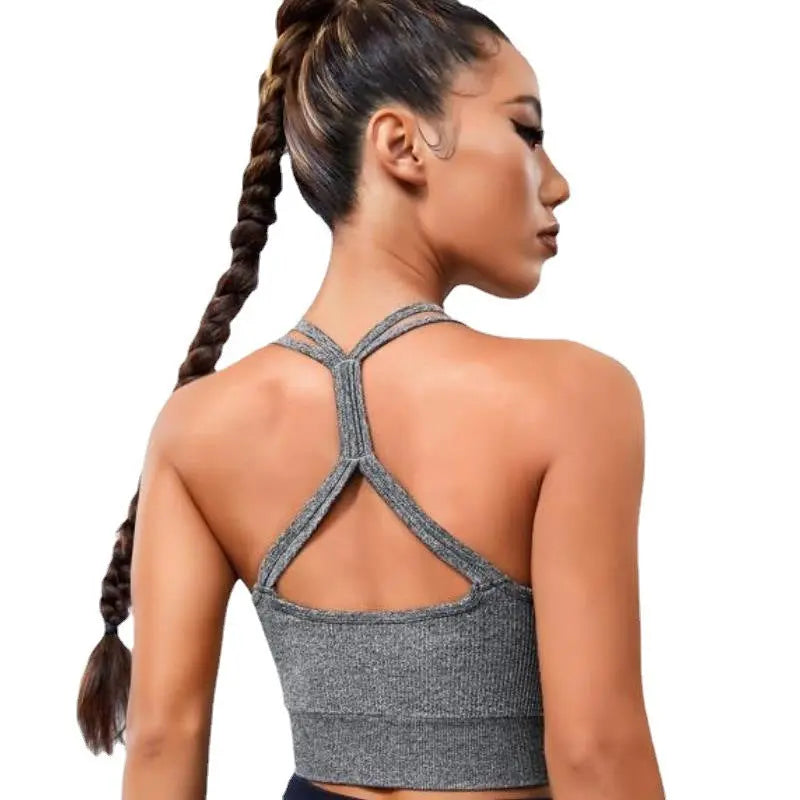 Sports Underwear High Elastic Yoga Bra Women's Vest 
