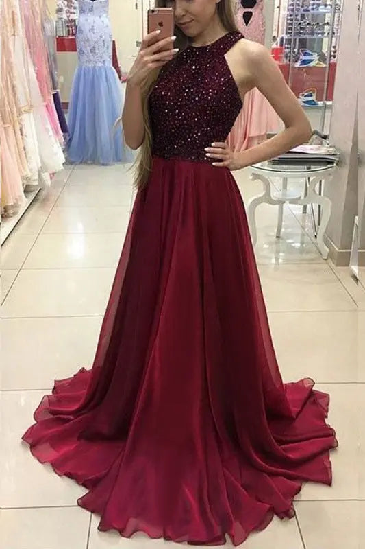 Sleeveless Dress Wedding Party Dress 
