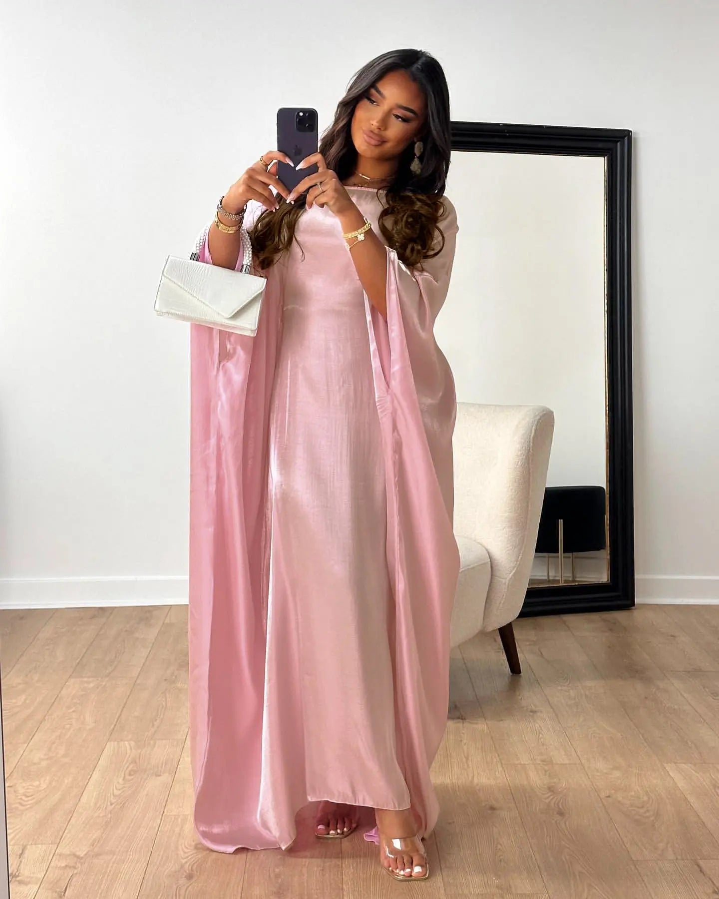 Spring And Summer Party Party Flash Cloth Dress Robe 
