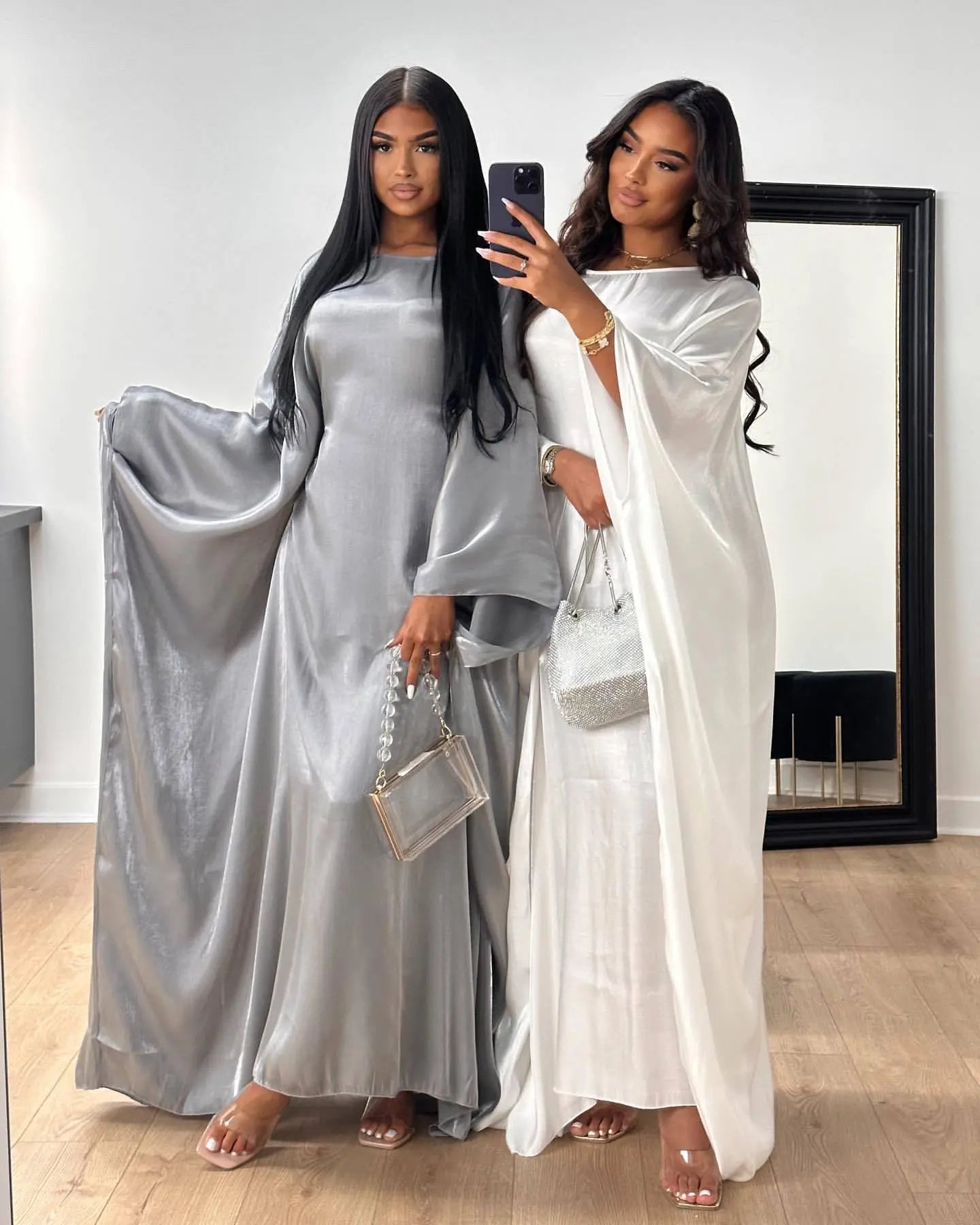 Spring And Summer Party Party Flash Cloth Dress Robe 