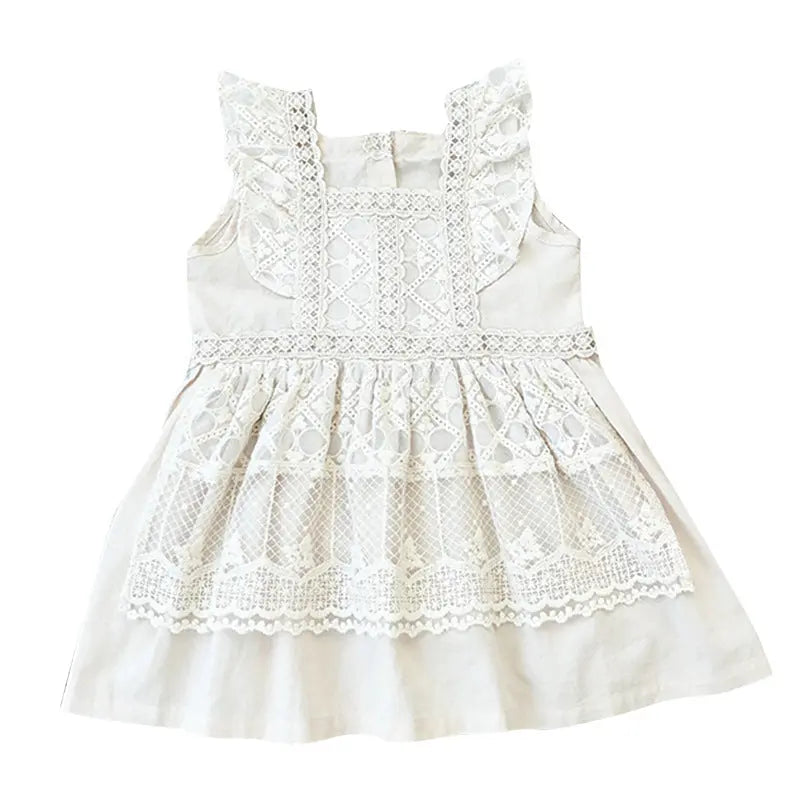 Girl's lace dress baby princess dress 