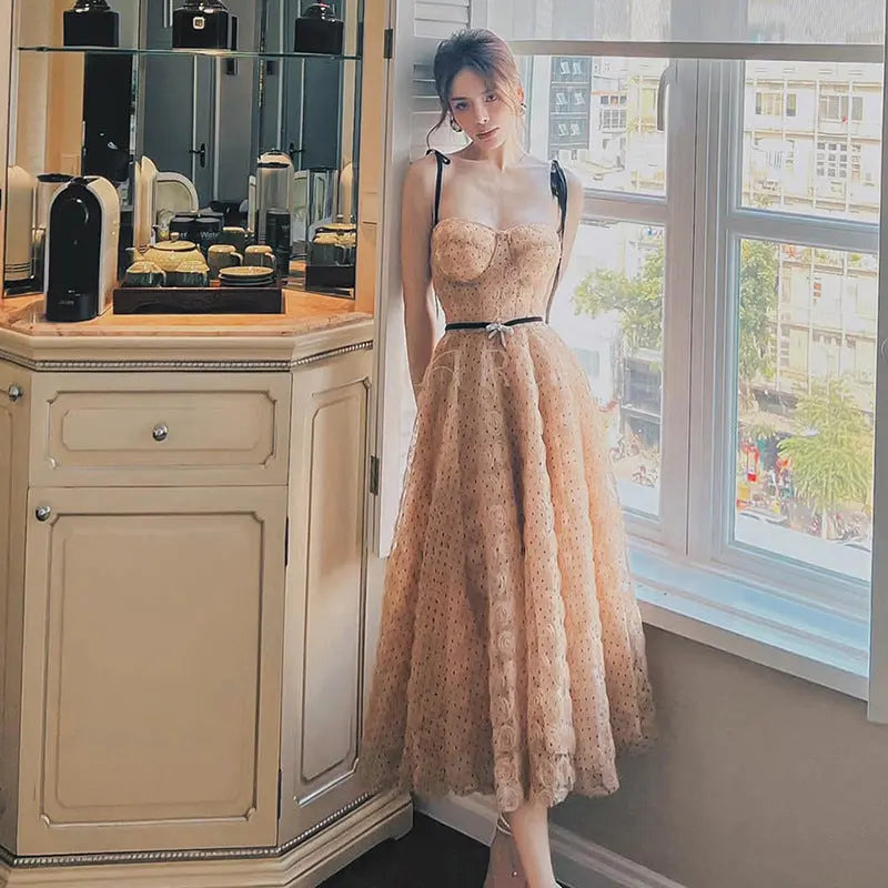 Tall And Slim Drawstring Dress 