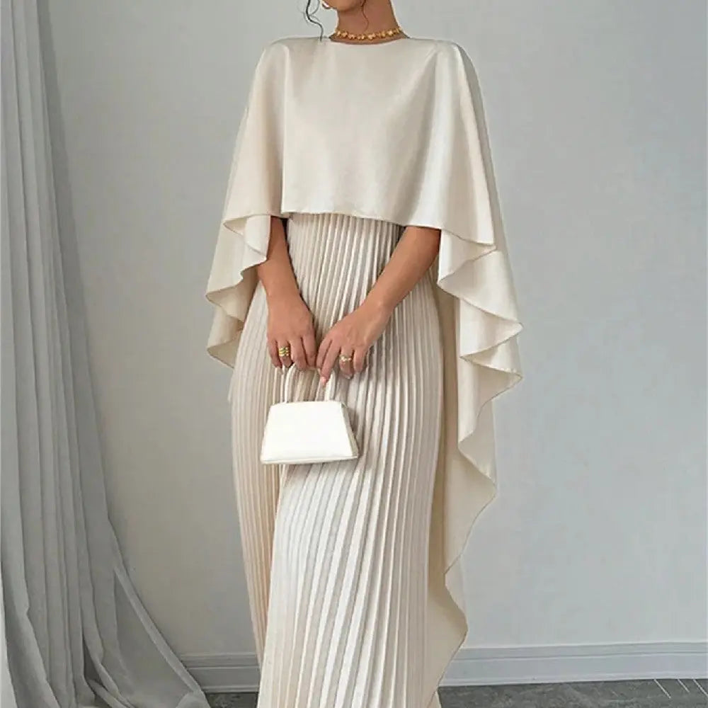 Women's Fashion Loose Batwing Sleeve Dress 