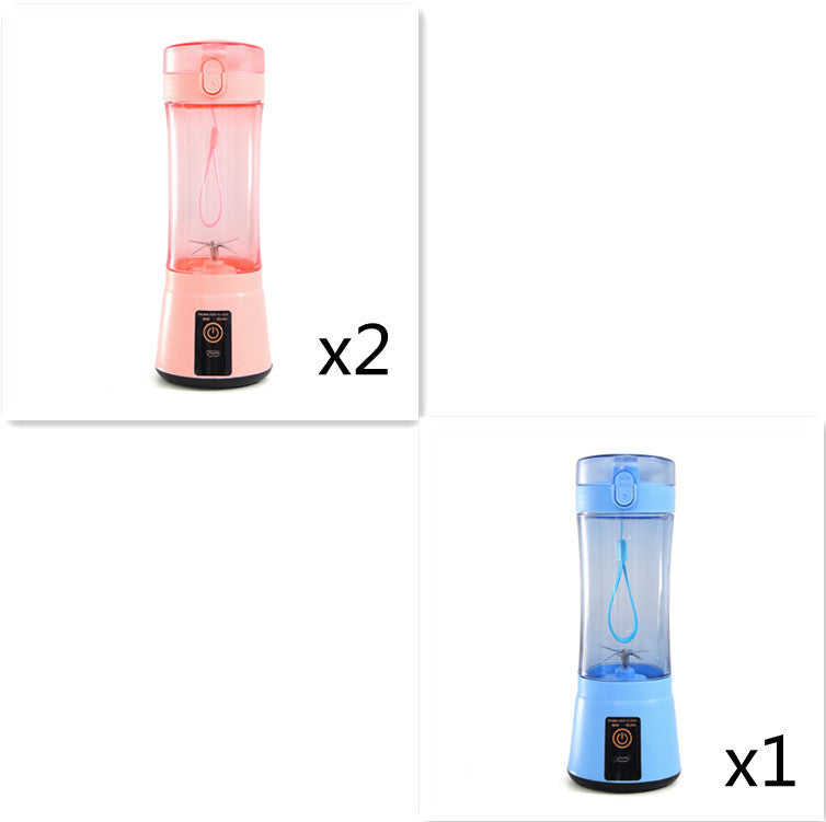 Portable Electric Fruit Juicer Wireless USB Rechargeable Mini Mixer Multifunction Summer Smoothie Blender Machine Kitchen Supplies