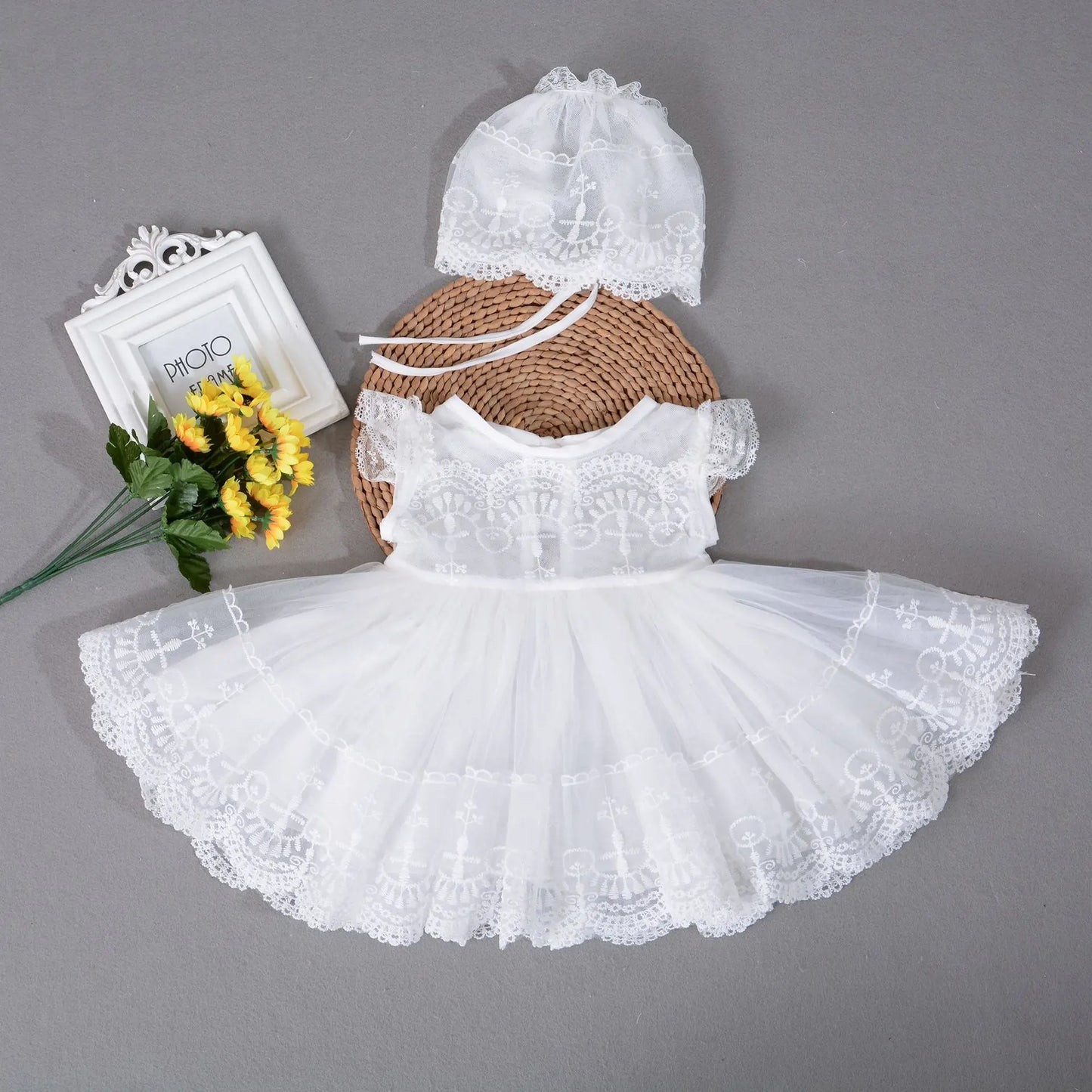 Lightweight Breathable Baby Princess Dress Baby Full Moon Dress 