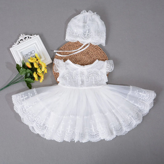 Lightweight Breathable Baby Princess Dress Baby Full Moon Dress 