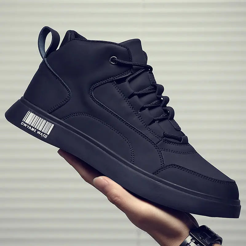 White Shoes Mid-top Sports Board Shoes Men 