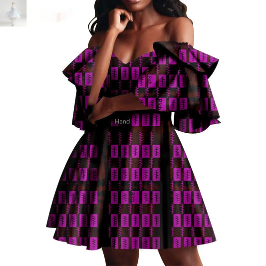 African Summer Women's Party Dress  African Summer Women's Party Dress African Summer Women's Party Dress African Summer Women's Party Dress Zenzi Style