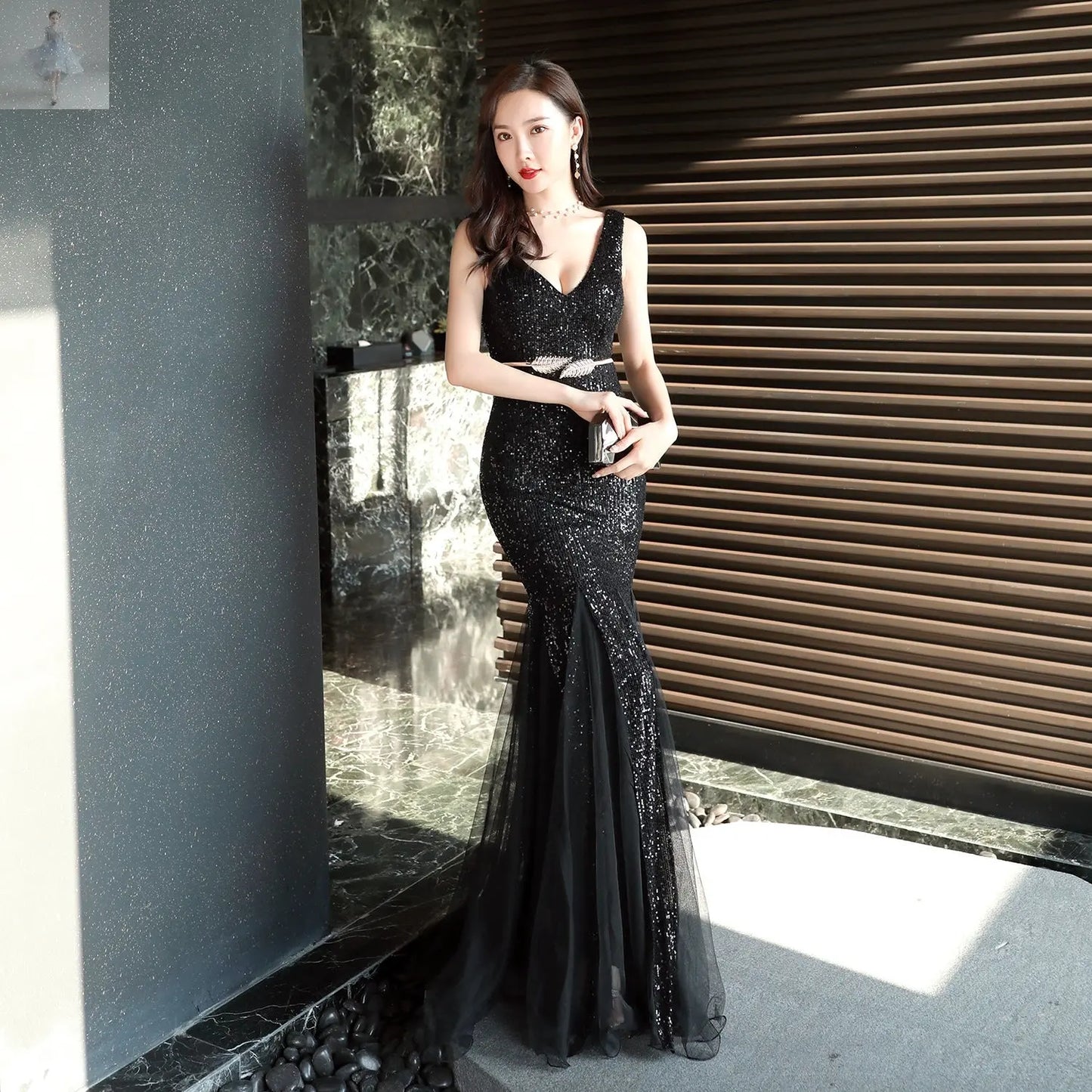 Banquet Temperament Elegant Annual Meeting Long Style Fishtail Sequins Sexy Dress  Banquet Temperament Elegant Annual Meeting Long Style Fishtail Sequins Sexy Dress Banquet Temperament Elegant Annual Meeting Long Style Fishtail Sequins Sexy Dress Banquet Temperament Elegant Annual Meeting Long Style Fishtail Sequins Sexy Dress Zenzi Style
