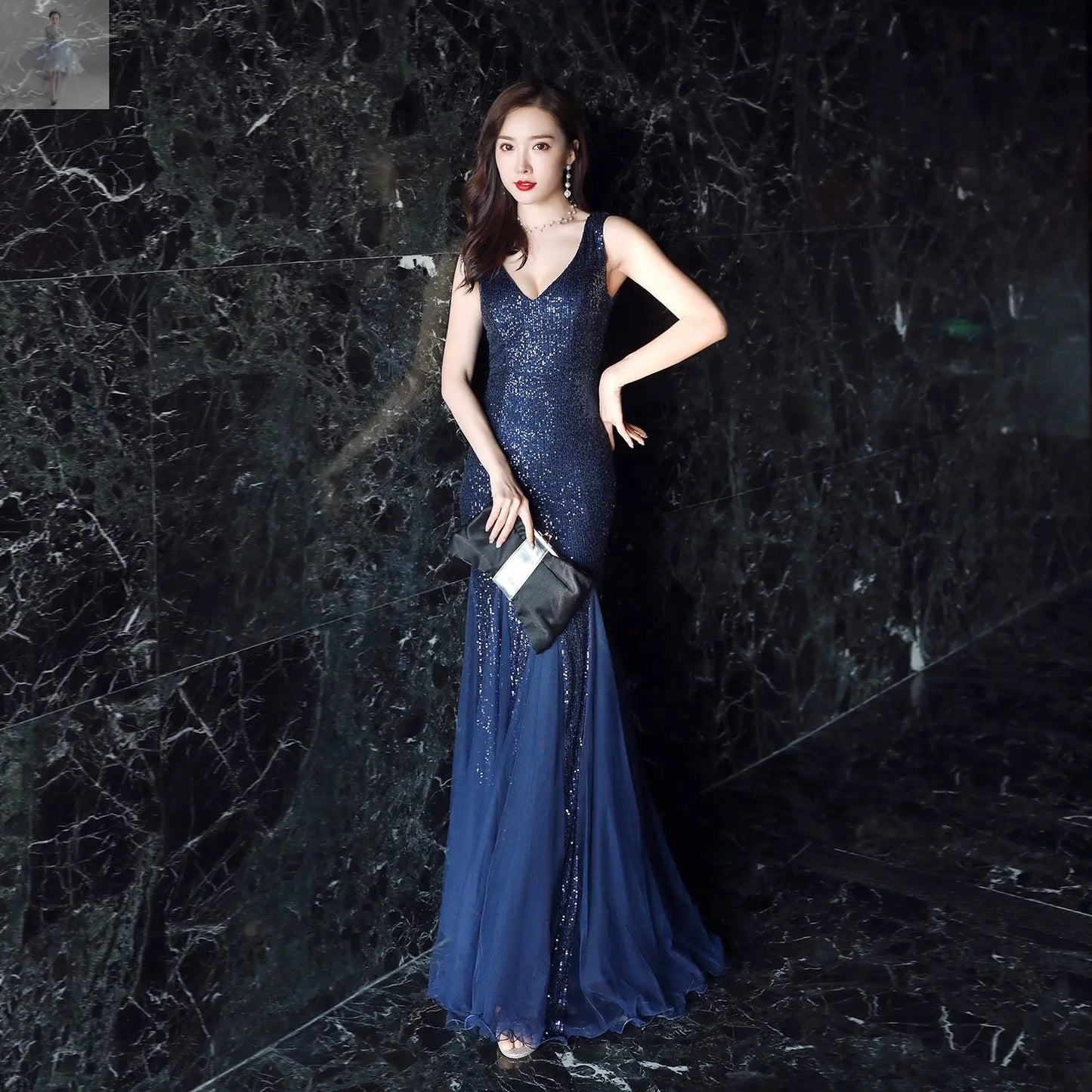 Banquet Temperament Elegant Annual Meeting Long Style Fishtail Sequins Sexy Dress  Banquet Temperament Elegant Annual Meeting Long Style Fishtail Sequins Sexy Dress Banquet Temperament Elegant Annual Meeting Long Style Fishtail Sequins Sexy Dress Banquet Temperament Elegant Annual Meeting Long Style Fishtail Sequins Sexy Dress Zenzi Style