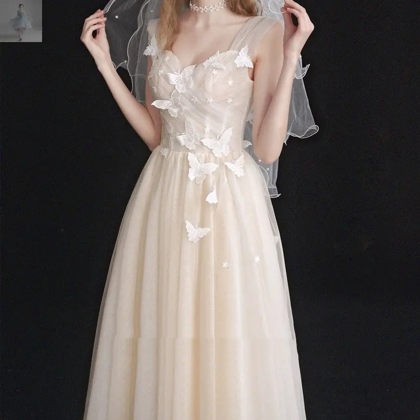 Bridesmaid Gauze Dress Toast Dinner Annual Meeting  Bridesmaid Gauze Dress Toast Dinner Annual Meeting Bridesmaid Gauze Dress Toast Dinner Annual Meeting Bridesmaid Gauze Dress Toast Dinner Annual Meeting Zenzi Style