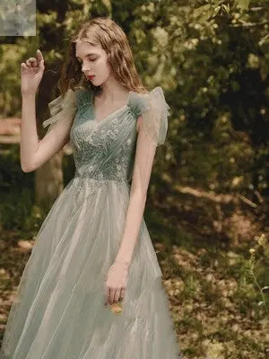 Bridesmaid Long Skirt Female Wedding Dress Host Annual Meeting Dinner Green  Bridesmaid Long Skirt Female Wedding Dress Host Annual Meeting Dinner Green Bridesmaid Long Skirt Female Wedding Dress Host Annual Meeting Dinner Green Bridesmaid Long Skirt Female Wedding Dress Host Annual Meeting Dinner Green Zenzi Style