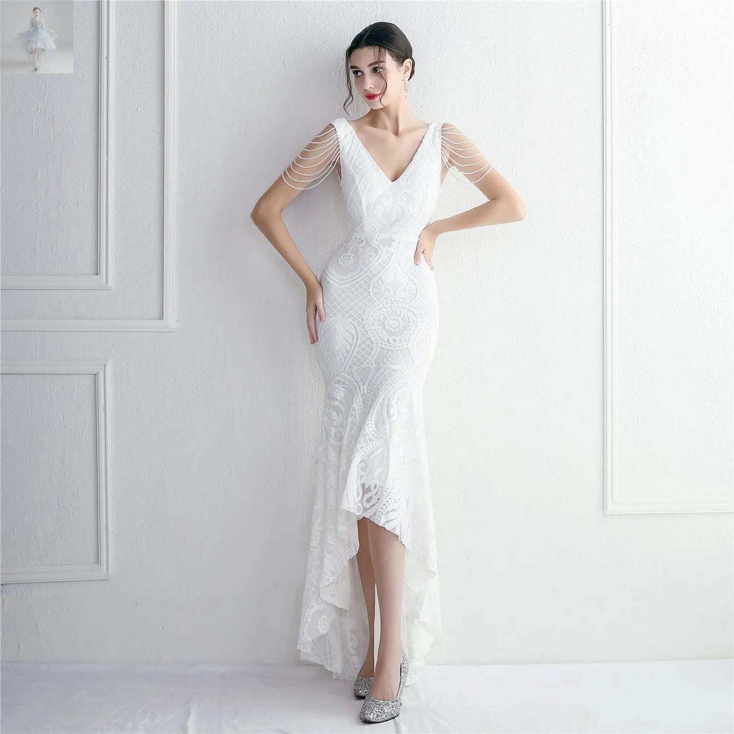 Elegant Annual Meeting Long Style Fishtail Sequins Sexy Dress  Elegant Annual Meeting Long Style Fishtail Sequins Sexy Dress Elegant Annual Meeting Long Style Fishtail Sequins Sexy Dress Elegant Annual Meeting Long Style Fishtail Sequins Sexy Dress Zenzi Style