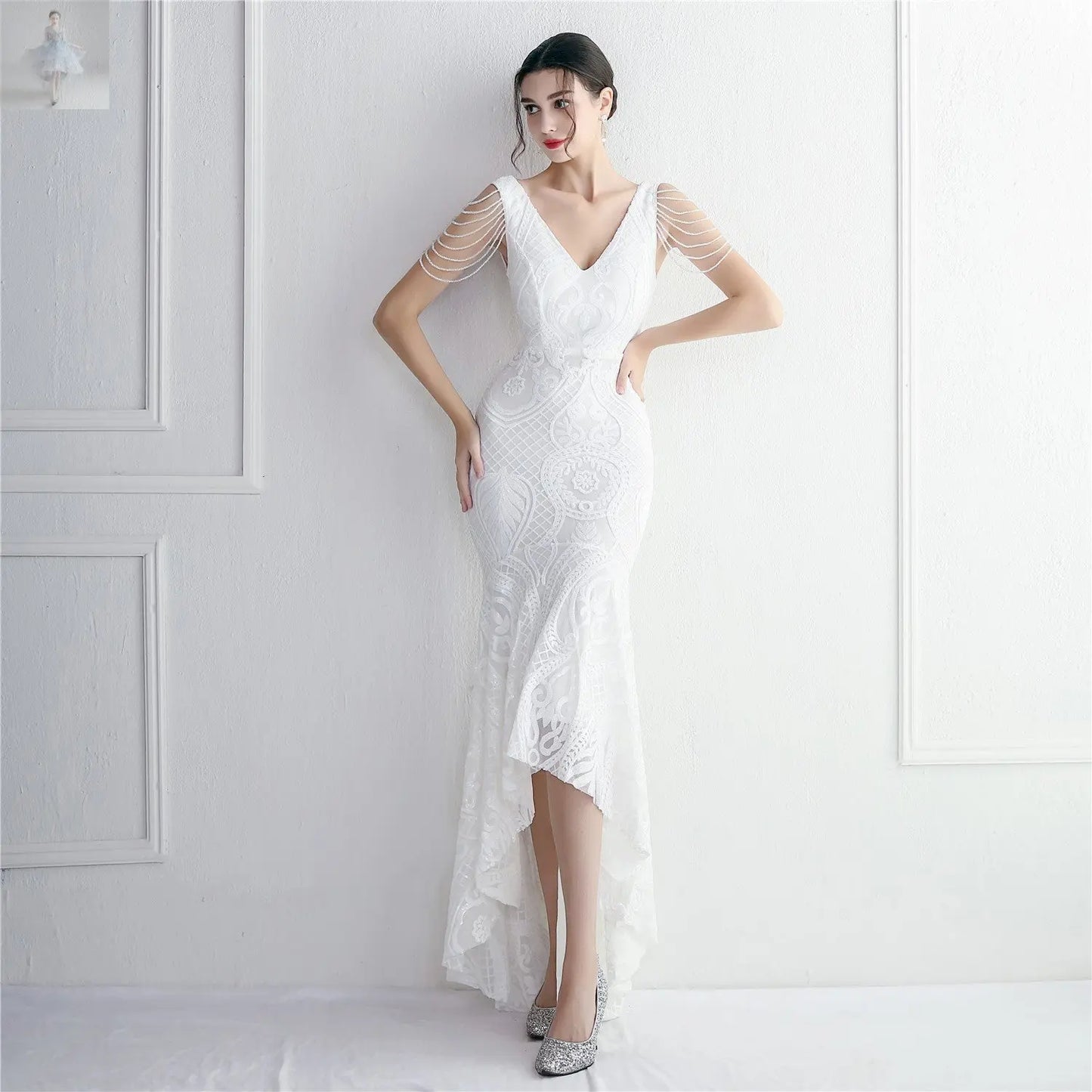 Elegant Annual Meeting Long Style Fishtail Sequins Sexy Dress  Elegant Annual Meeting Long Style Fishtail Sequins Sexy Dress Elegant Annual Meeting Long Style Fishtail Sequins Sexy Dress Elegant Annual Meeting Long Style Fishtail Sequins Sexy Dress Zenzi Style