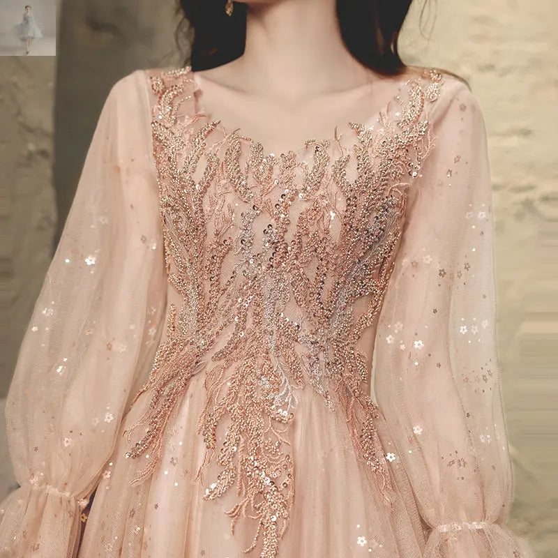 Fairy Temperament Princess Pink Dress  Fairy Temperament Princess Pink Dress Fairy Temperament Princess Pink Dress Fairy Temperament Princess Pink Dress