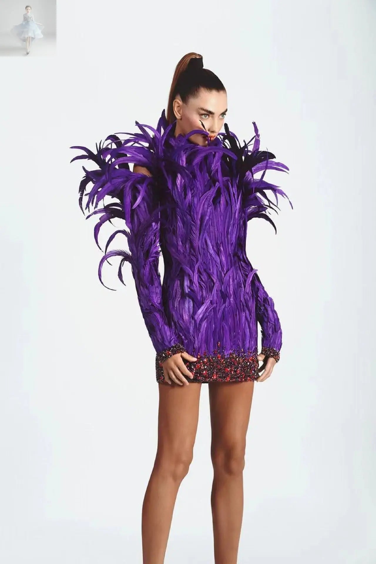 Fashion Elegant Feather Premium Dress Long Sleeve  Fashion Elegant Feather Premium Dress Long Sleeve Fashion Elegant Feather Premium Dress Long Sleeve Fashion Elegant Feather Premium Dress Long Sleeve Zenzi Style