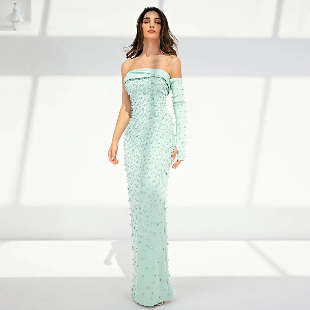 Fashion Party Sequined Women's Shawl Dress  Fashion Party Sequined Women's Shawl Dress Fashion Party Sequined Women's Shawl Dress Fashion Party Sequined Women's Shawl Dress Zenzi Style
