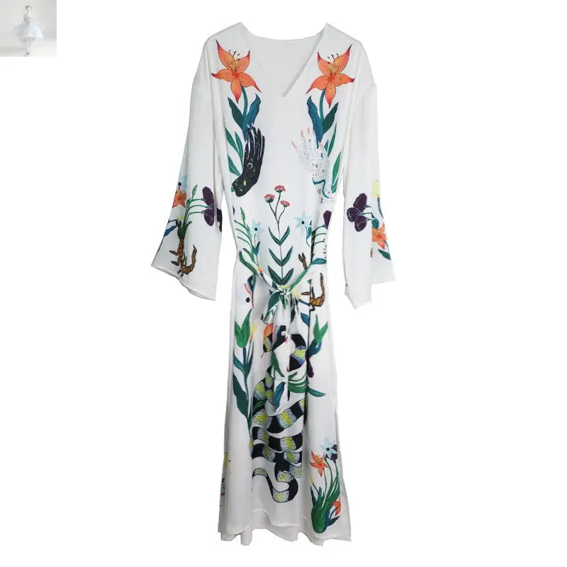 Fashion Printed Loose Dress Children  Fashion Printed Loose Dress Children Fashion Printed Loose Dress Children Fashion Printed Loose Dress Children Zenzi Style