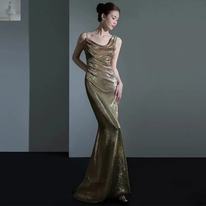 Fishtail Evening Dress For Women Elegant Sequins Annual Meeting Sexy Backless  Fishtail Evening Dress For Women Elegant Sequins Annual Meeting Sexy Backless Fishtail Evening Dress For Women Elegant Sequins Annual Meeting Sexy Backless Fishtail Evening Dress For Women Elegant Sequins Annual Meeting Sexy Backless Zenzi Style