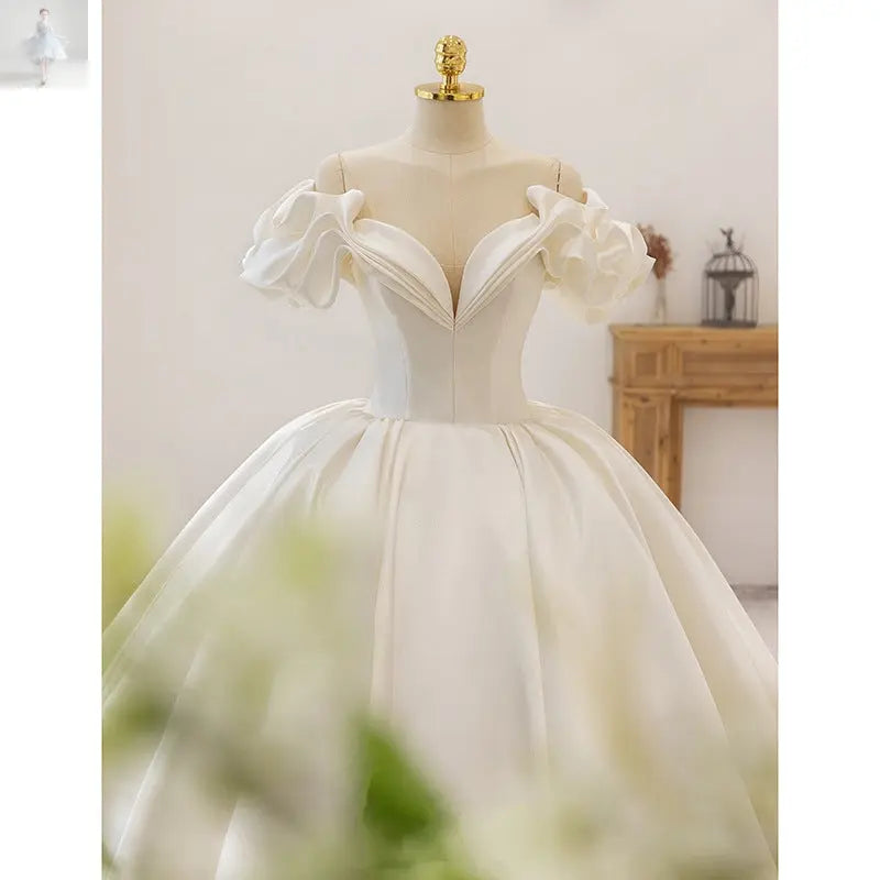 French Bride Small Premium Wedding Dress  French Bride Small Premium Wedding Dress French Bride Small Premium Wedding Dress French Bride Small Premium Wedding Dress