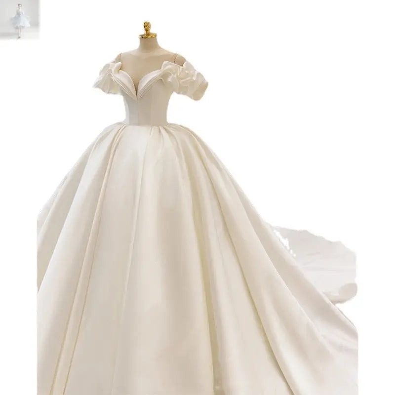French Bride Small Premium Wedding Dress  French Bride Small Premium Wedding Dress French Bride Small Premium Wedding Dress French Bride Small Premium Wedding Dress