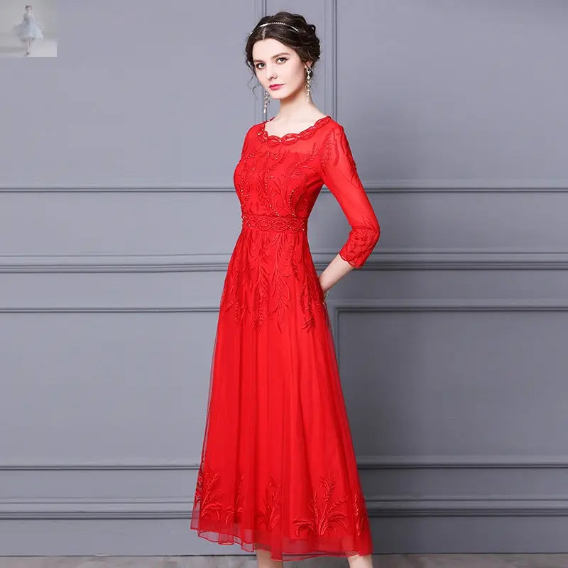 Industrial Embroidery Annual Meeting Dress Skirt  Industrial Embroidery Annual Meeting Dress Skirt Industrial Embroidery Annual Meeting Dress Skirt Industrial Embroidery Annual Meeting Dress Skirt Zenzi Style