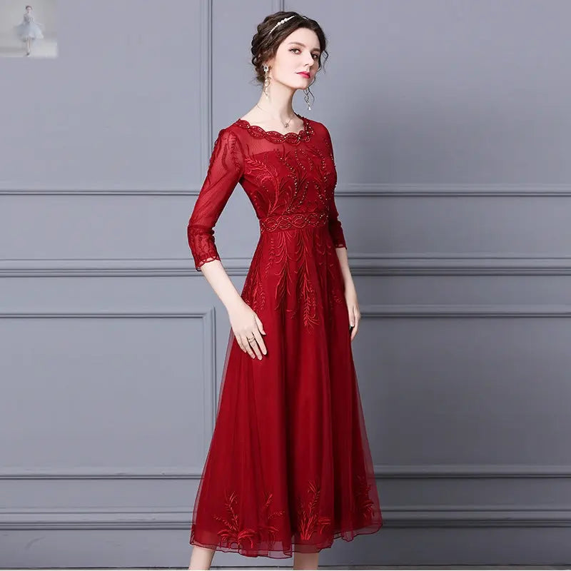 Industrial Embroidery Annual Meeting Dress Skirt  Industrial Embroidery Annual Meeting Dress Skirt Industrial Embroidery Annual Meeting Dress Skirt Industrial Embroidery Annual Meeting Dress Skirt Zenzi Style