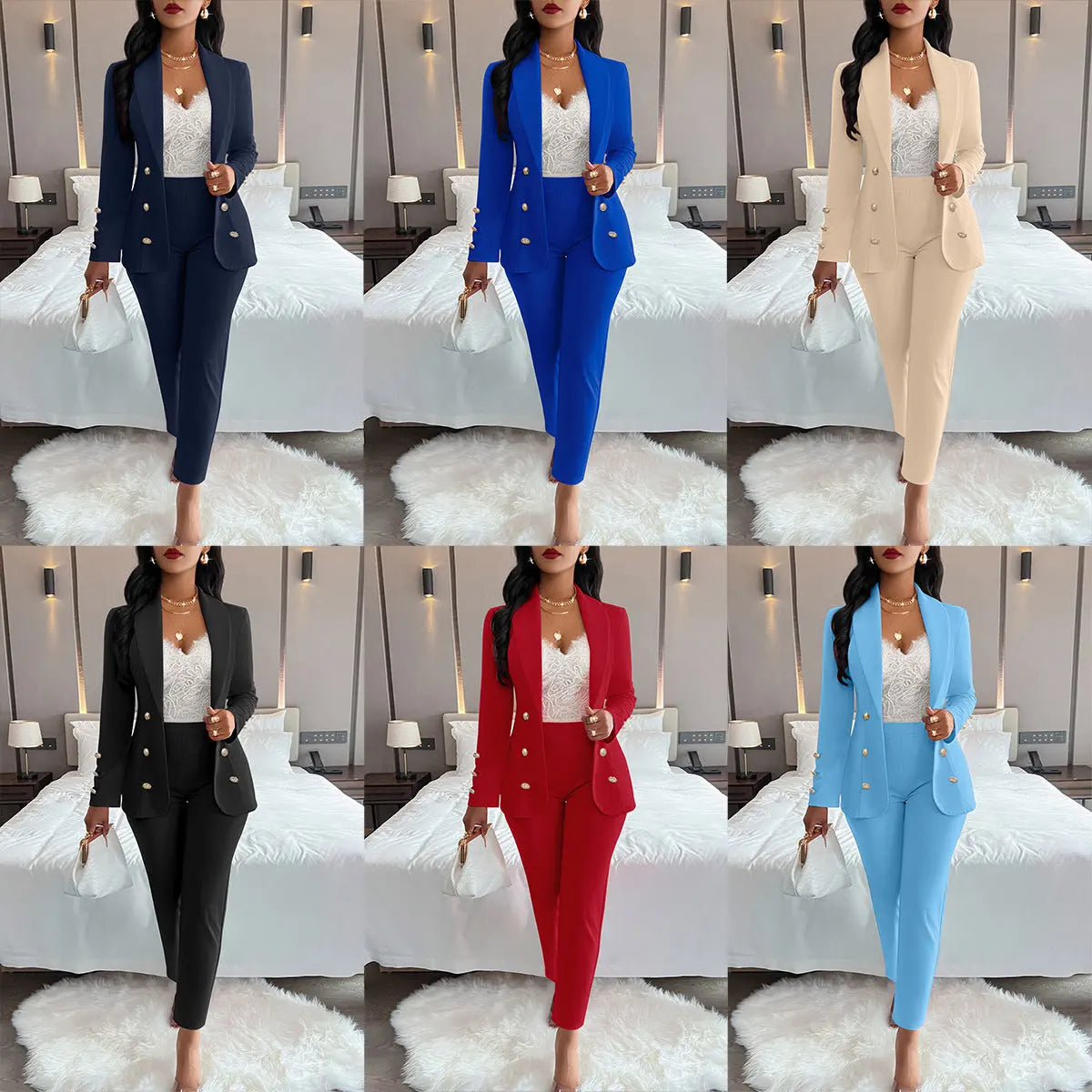 European And American Women's Clothing Small Suit Suit Dignified Sense Of Design 