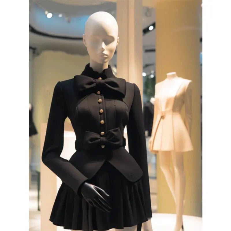 Two-piece Suit Skirt For Women Autumn Small Sized Man's Wear 