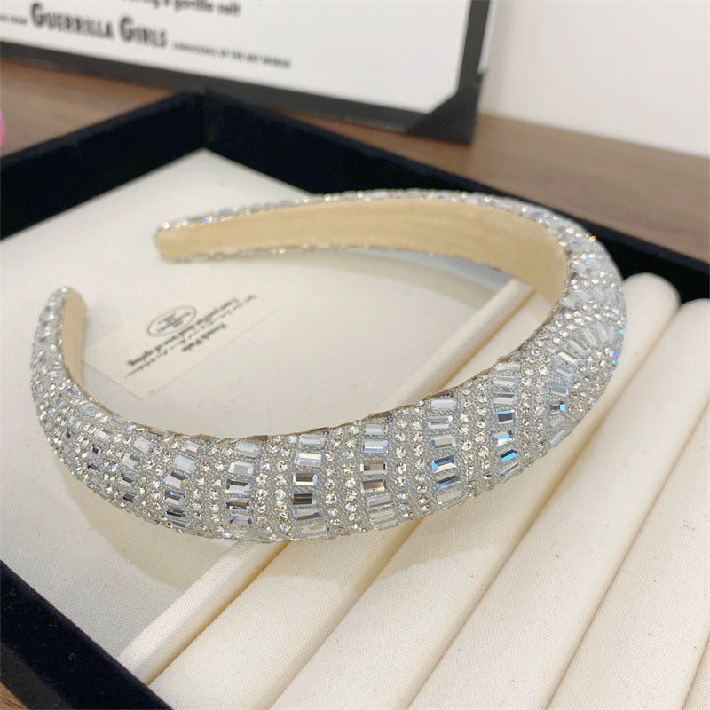 Heavy Industry Light Luxury New High-grade High-definition Pearl Headband