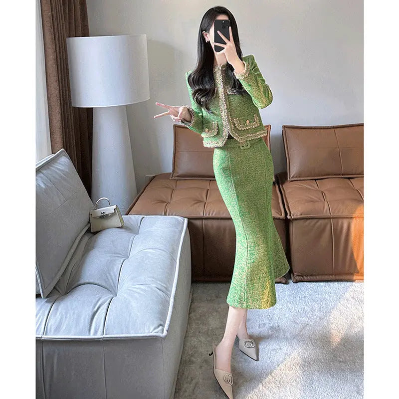 Ladies New French Style Temperament Suit 
