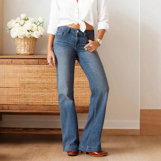 Women's American-style Skinny Jeans Slimming Casual Pants 