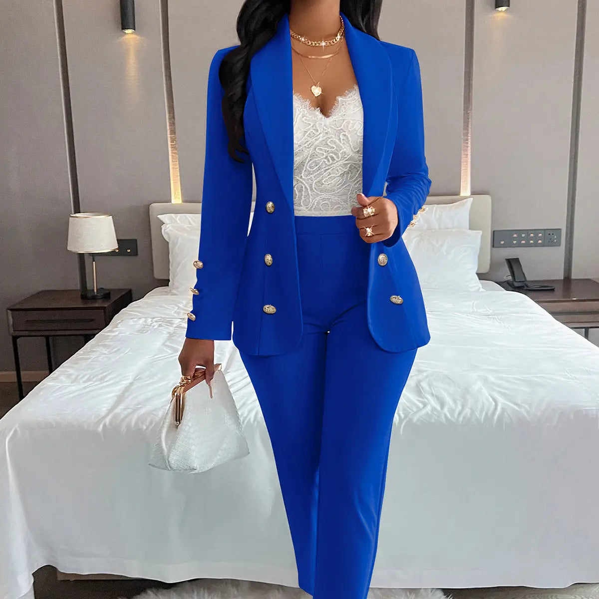 European And American Women's Clothing Small Suit Suit Dignified Sense Of Design 