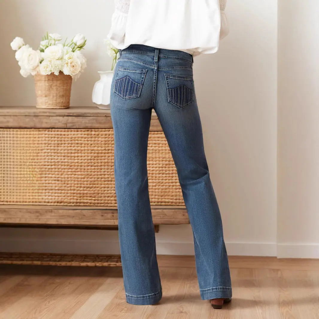 Women's American-style Skinny Jeans Slimming Casual Pants 