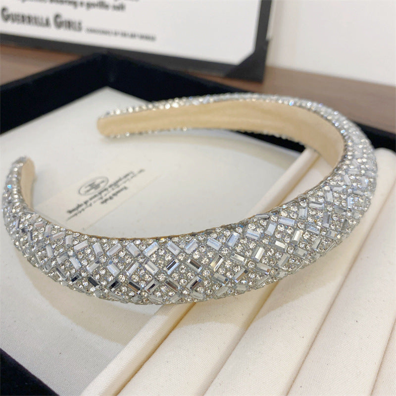 Heavy Industry Light Luxury New High-grade High-definition Pearl Headband