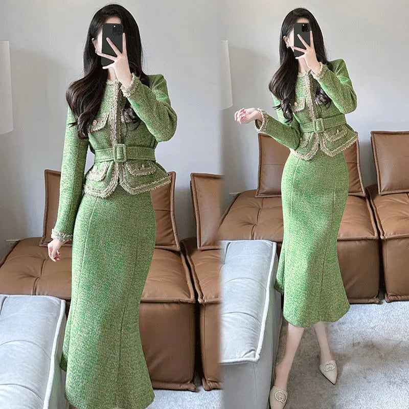 Ladies New French Style Temperament Suit 