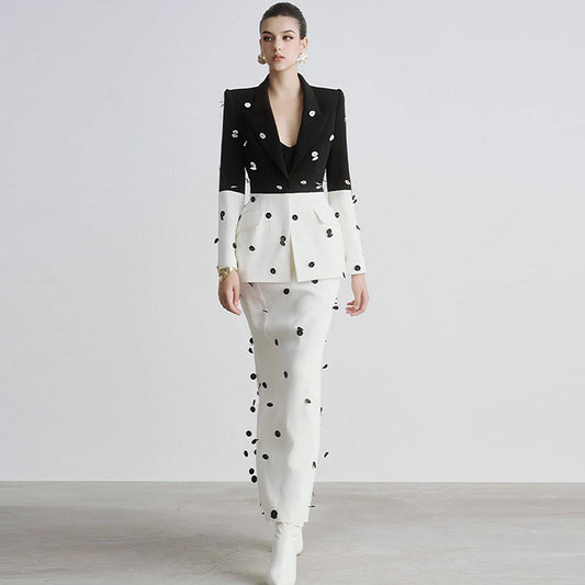 Fashionable Sequins Suit Jacket Suits