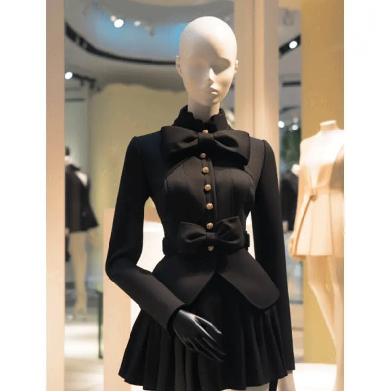 Two-piece Suit Skirt For Women Autumn Small Sized Man's Wear 