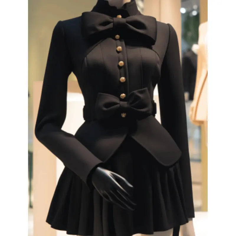 Two-piece Suit Skirt For Women Autumn Small Sized Man's Wear 