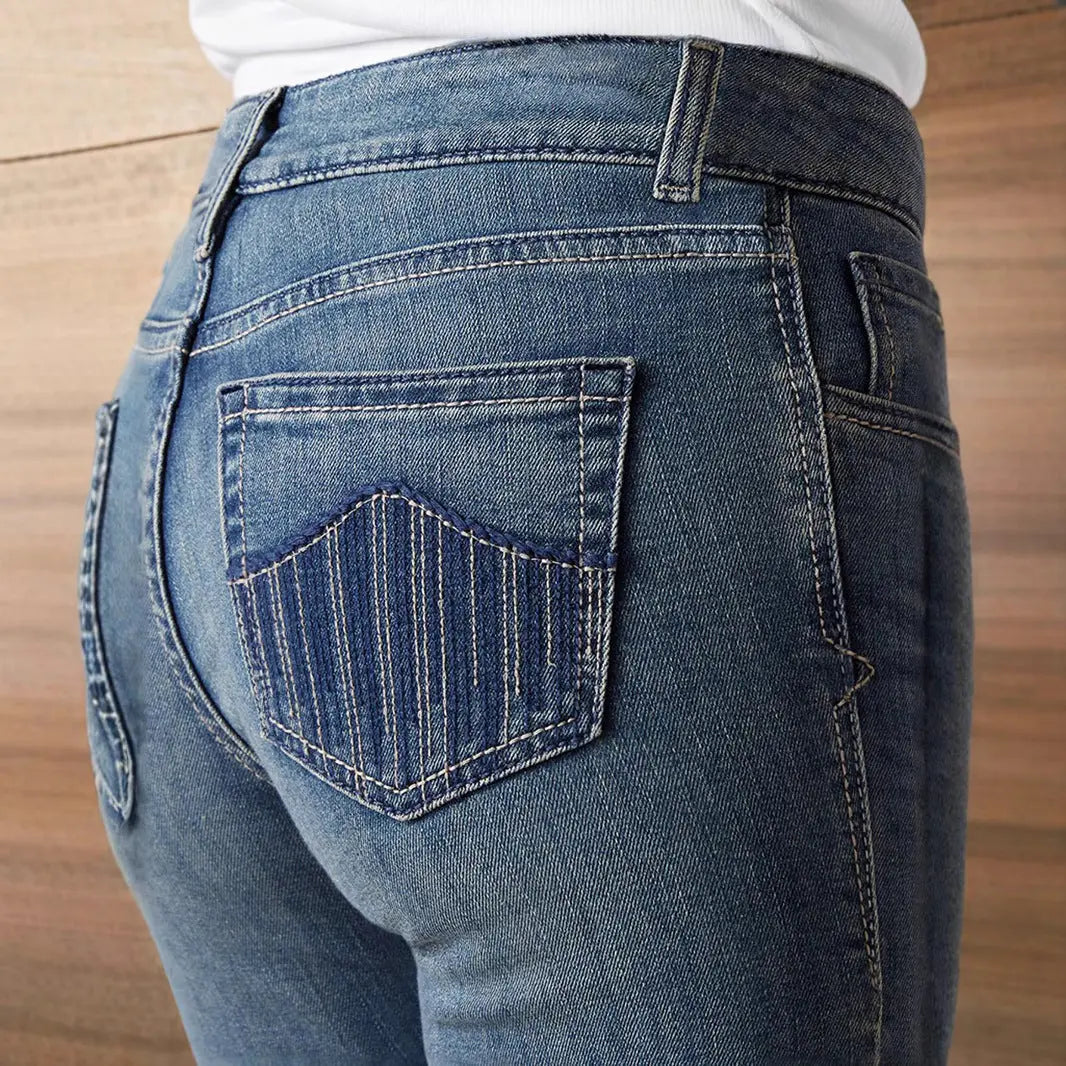 Women's American-style Skinny Jeans Slimming Casual Pants 